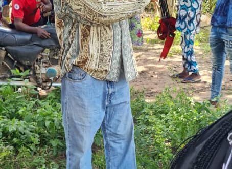 Dr. Amos Adamu in one of his visits to Iwofin