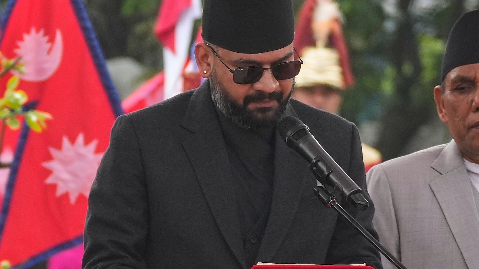 Balen Shah takes oath