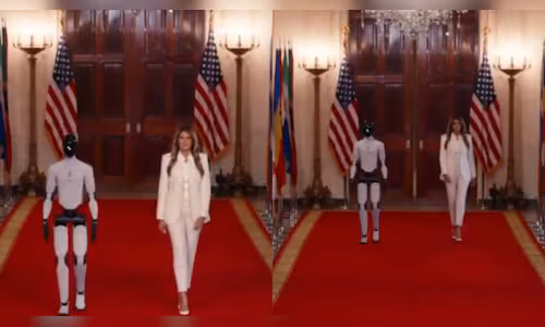 Melania Trump enters White House with walking-talking humanoid robot: Here's what she said about future of AI