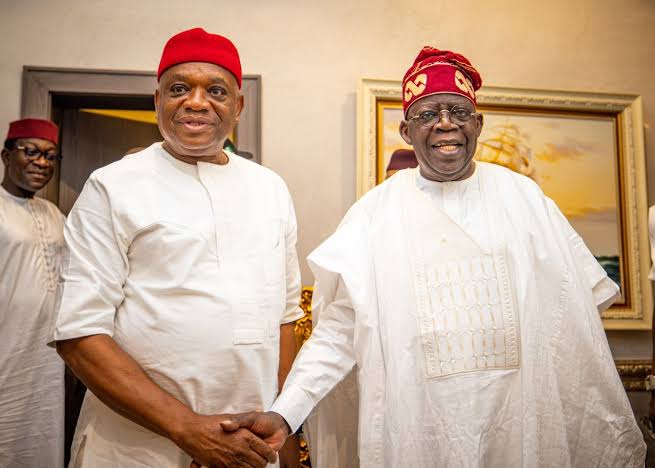 2027 tinubu assigns kalu to lead abia apc moves to retain key senators