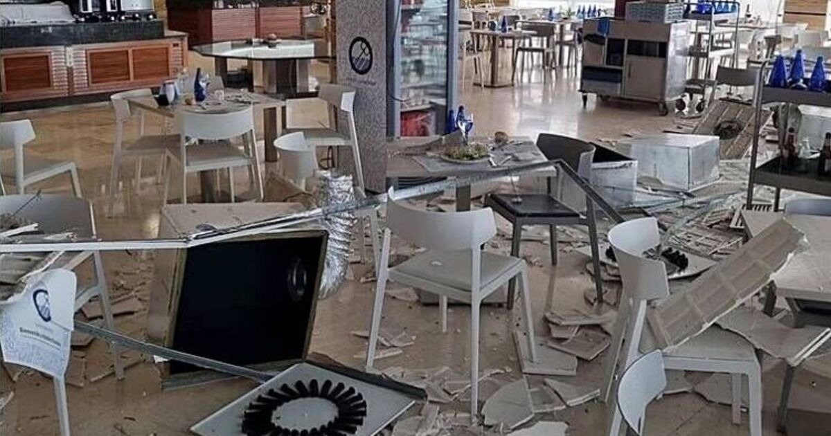 Tragic Benidorm disaster as entire roof collapses on tourists at popular hotel