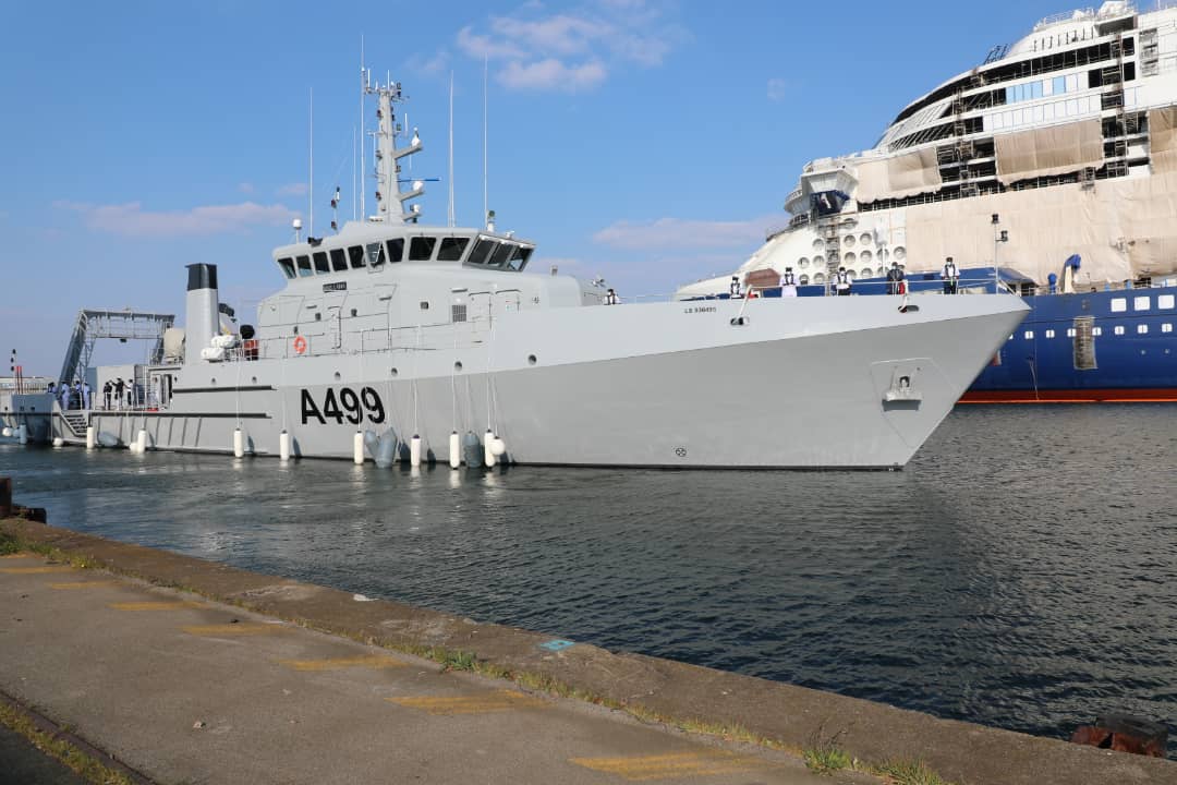 A Nigerian Navy Ship
