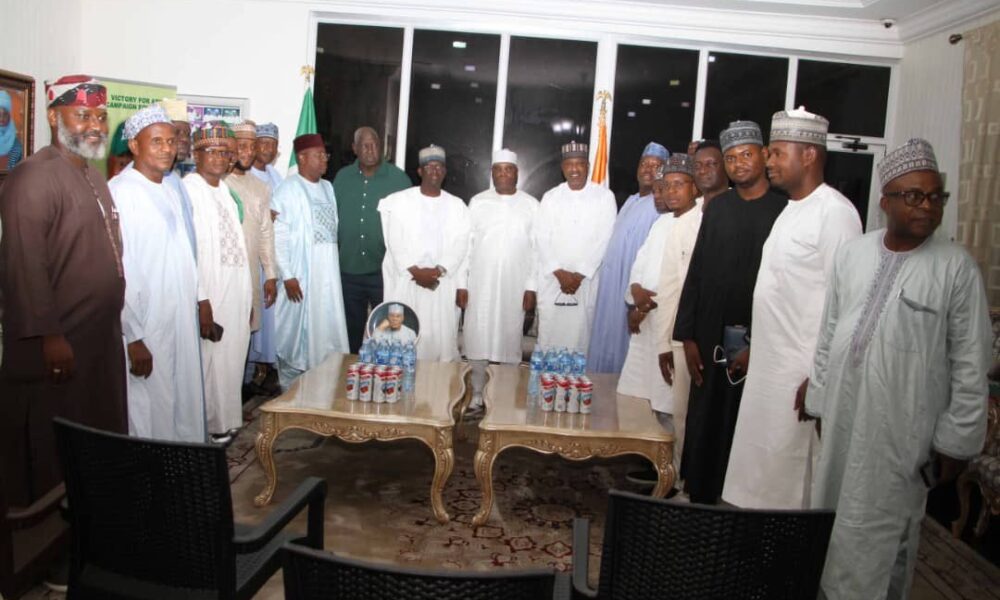 Atiku meets Adamawa ADC stakeholders in Abuja
