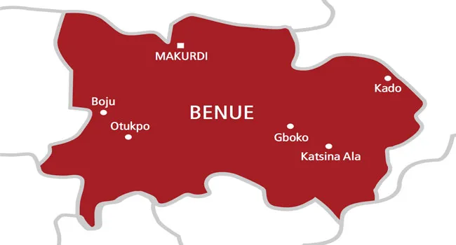 Benue State map 1