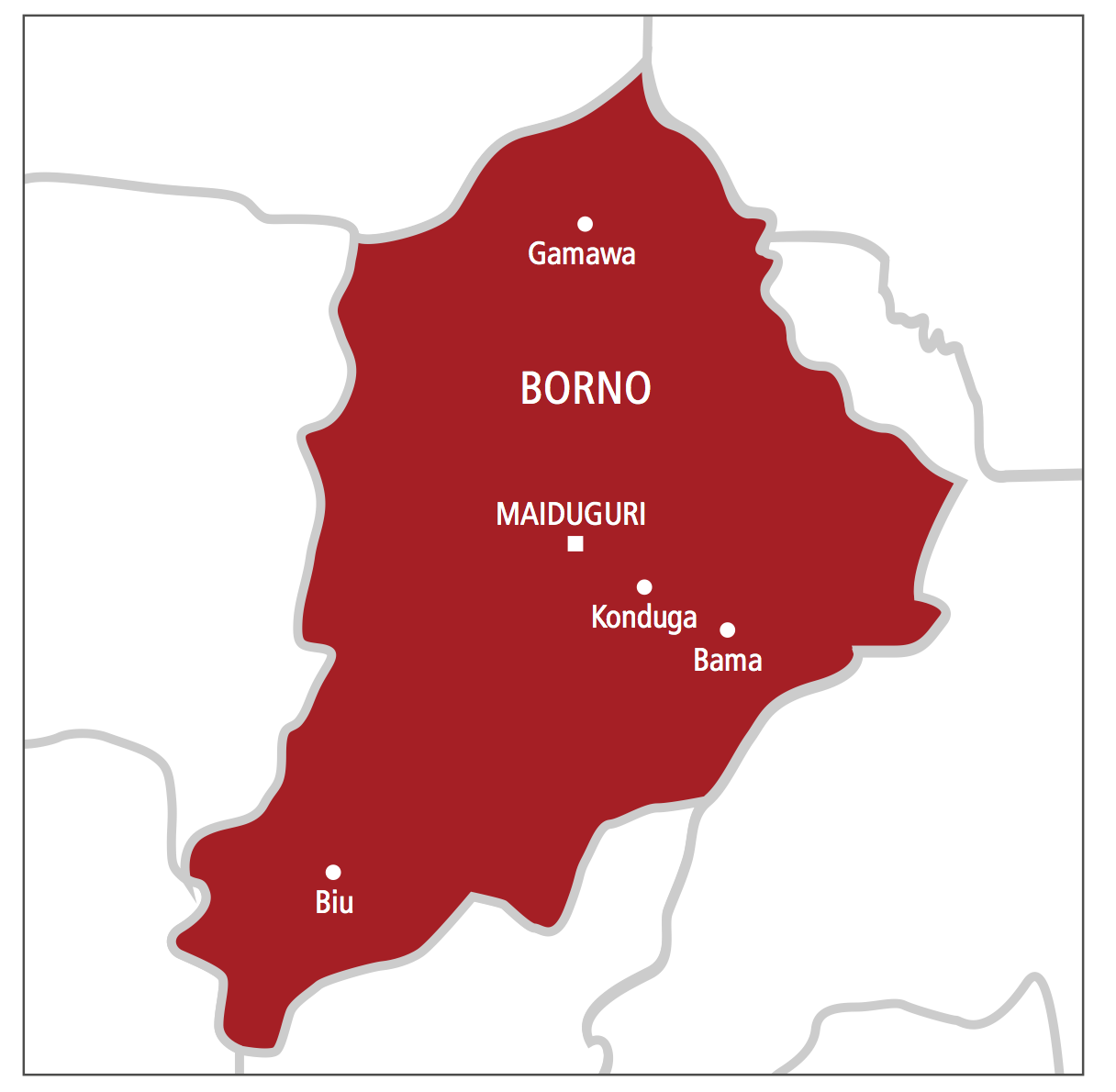 Borno map