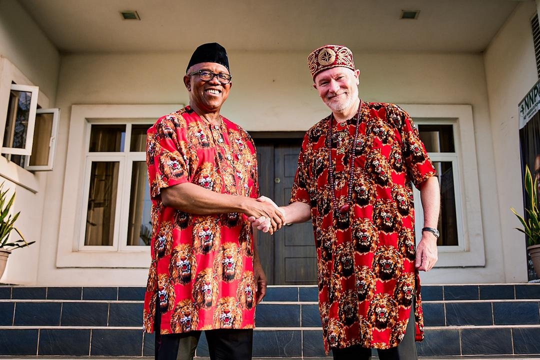 European Union ambassador to Nigeria visits Peter Obi in Onitsha