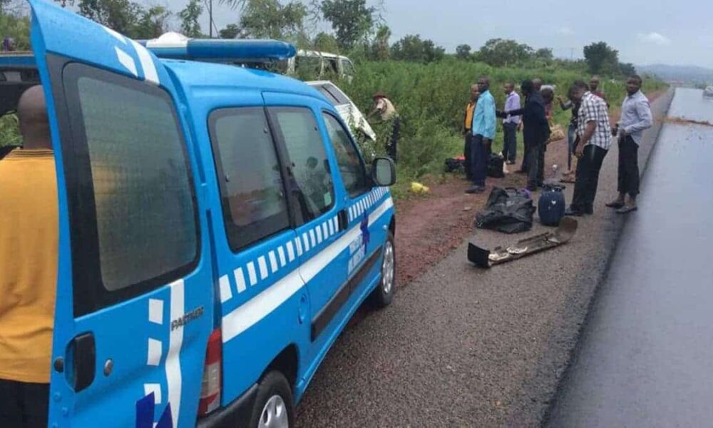 FRSC at an accident scene