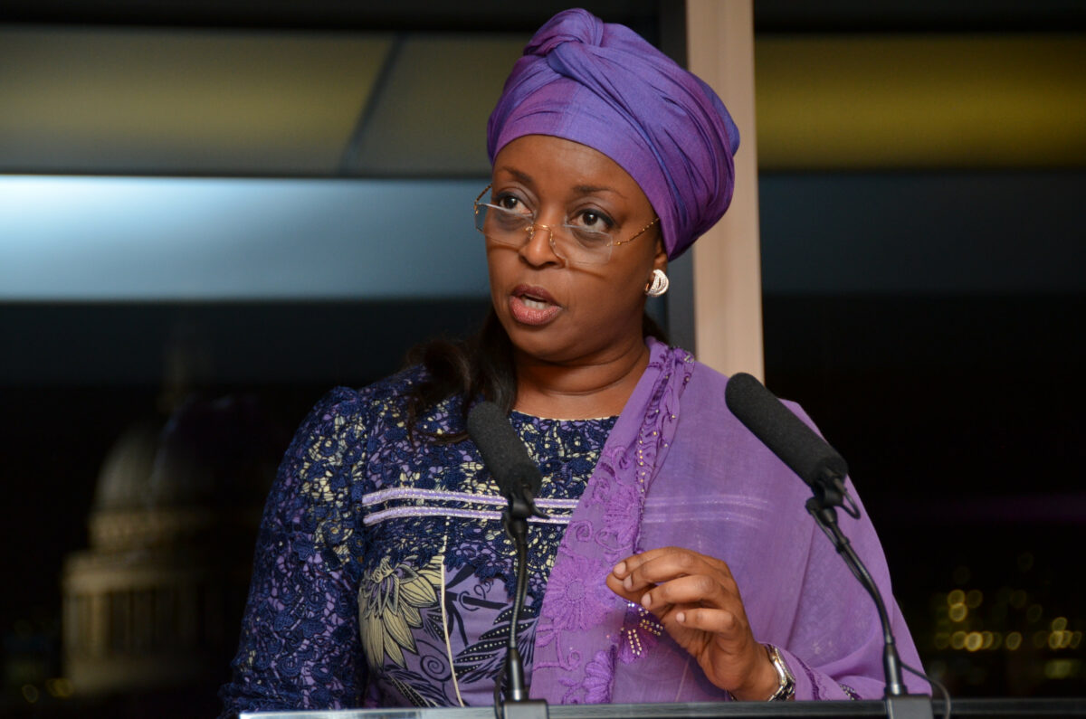 Former Petroleum Minister Diezani Alison Madueke appeared before a UK Court on Monday