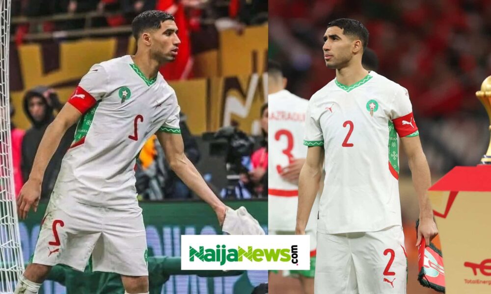 Hakimi Ziyech at AFCON