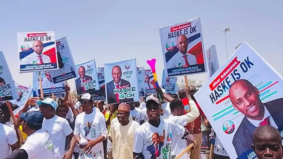 Haske Supporters at the Reception in Adamawa 1