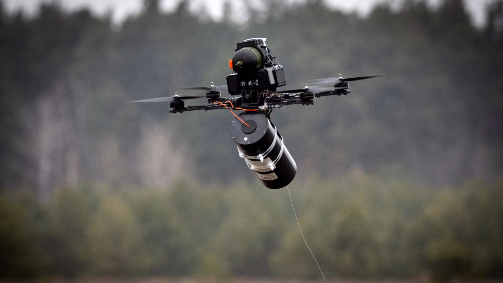 Hezbollah fiber optic drones Ukraine drone technology Israel