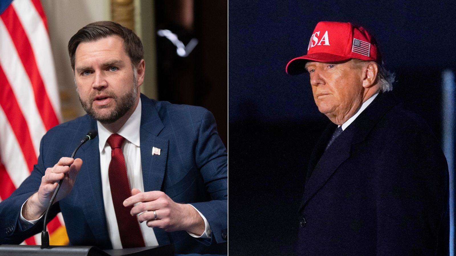 JD Vance and Trump