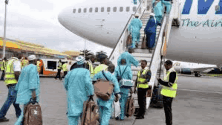 Kwara airlift pilgrims for 2026 Hajj 860x484 1 768x432 1