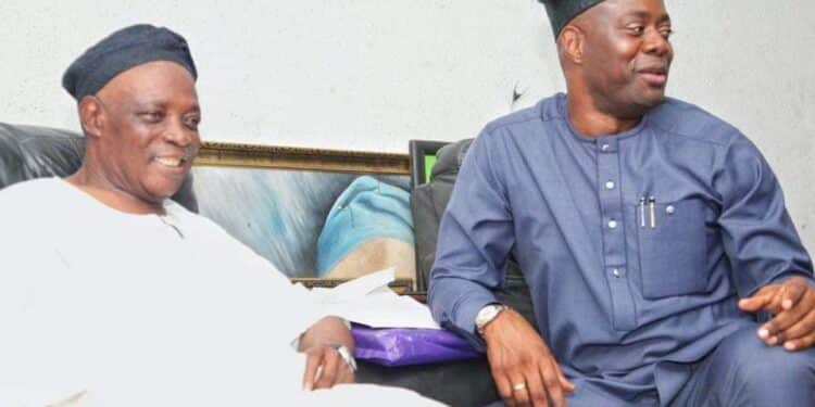 Ladoja and Seyi Makinde