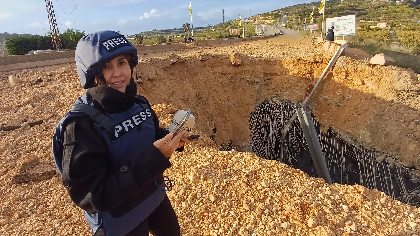 Lebanese journalist Amal Khalil