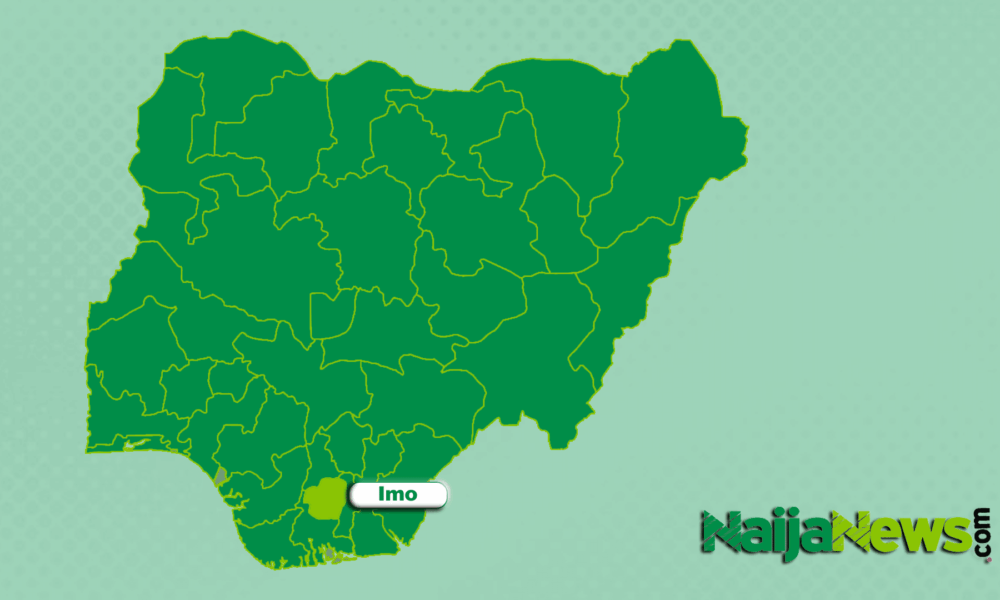 Map of Imo State Nigeria