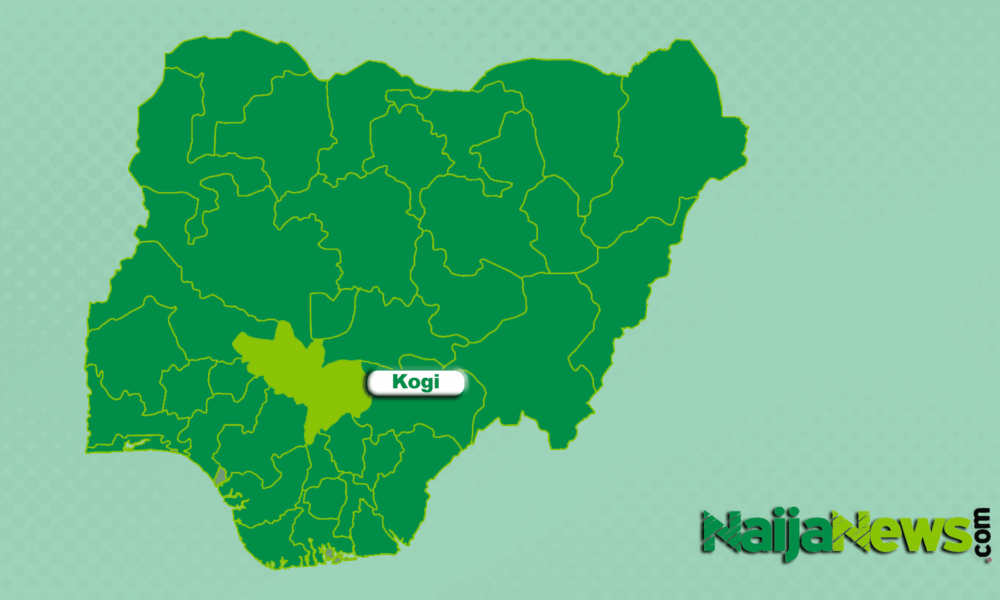 Map of Kogi State Nigeria