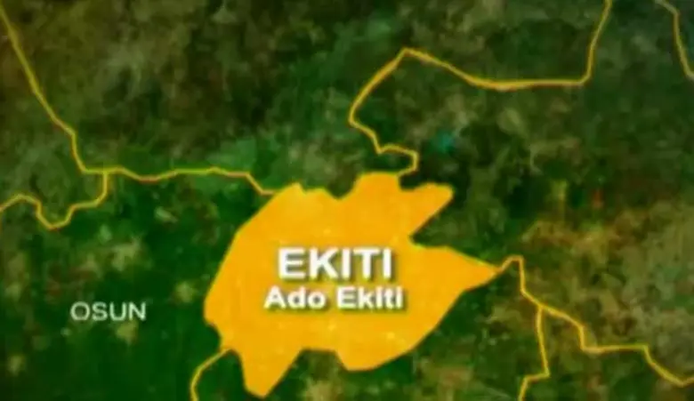 Map of ekiti state