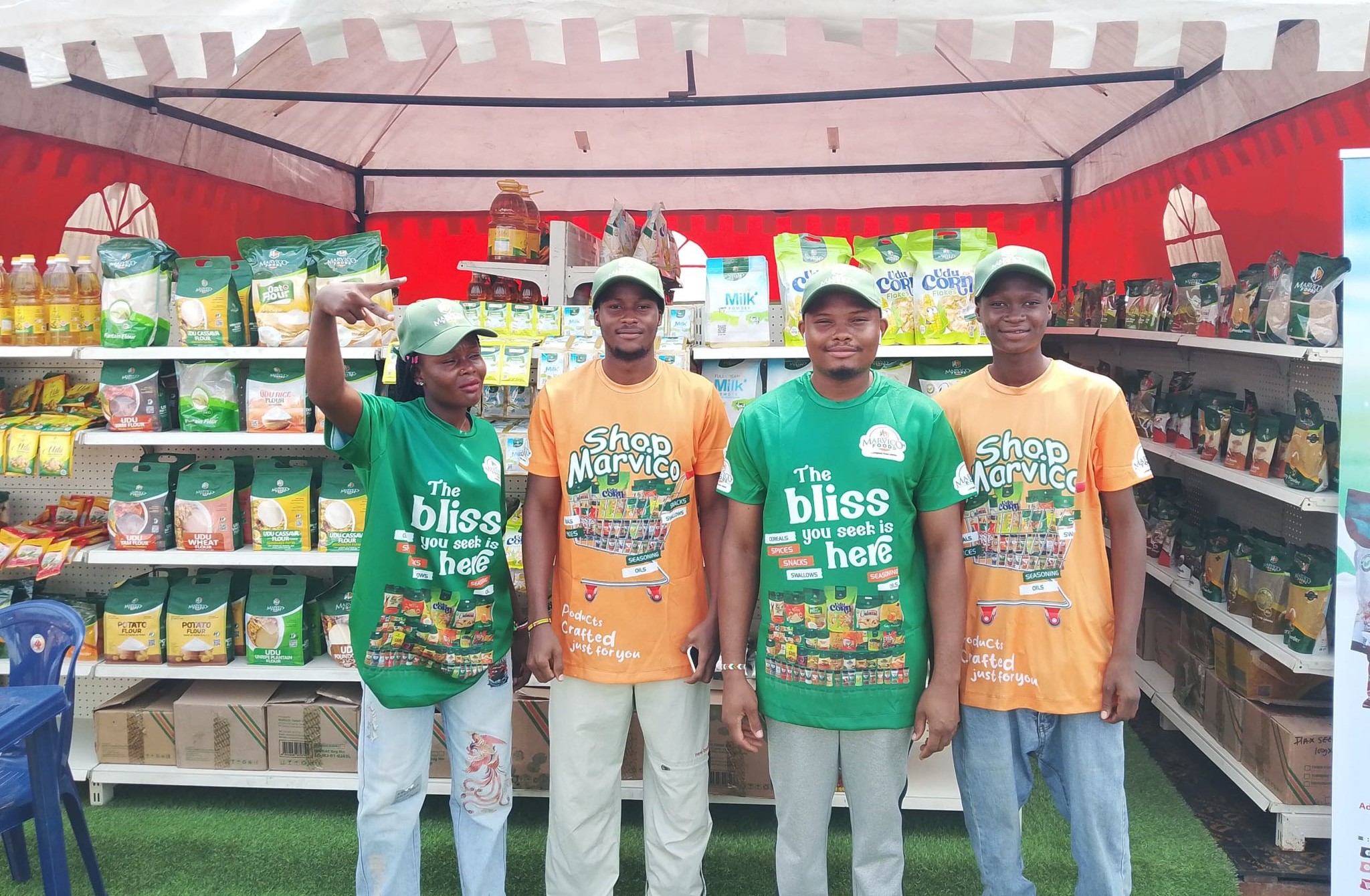 Marvico Foods stand at the 37th Enugu International Trade Fair 1