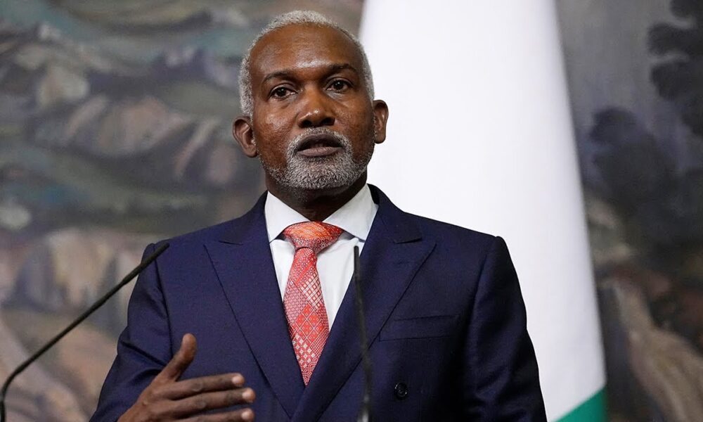 Minister of Foreign Affairs Yusuf Tuggar