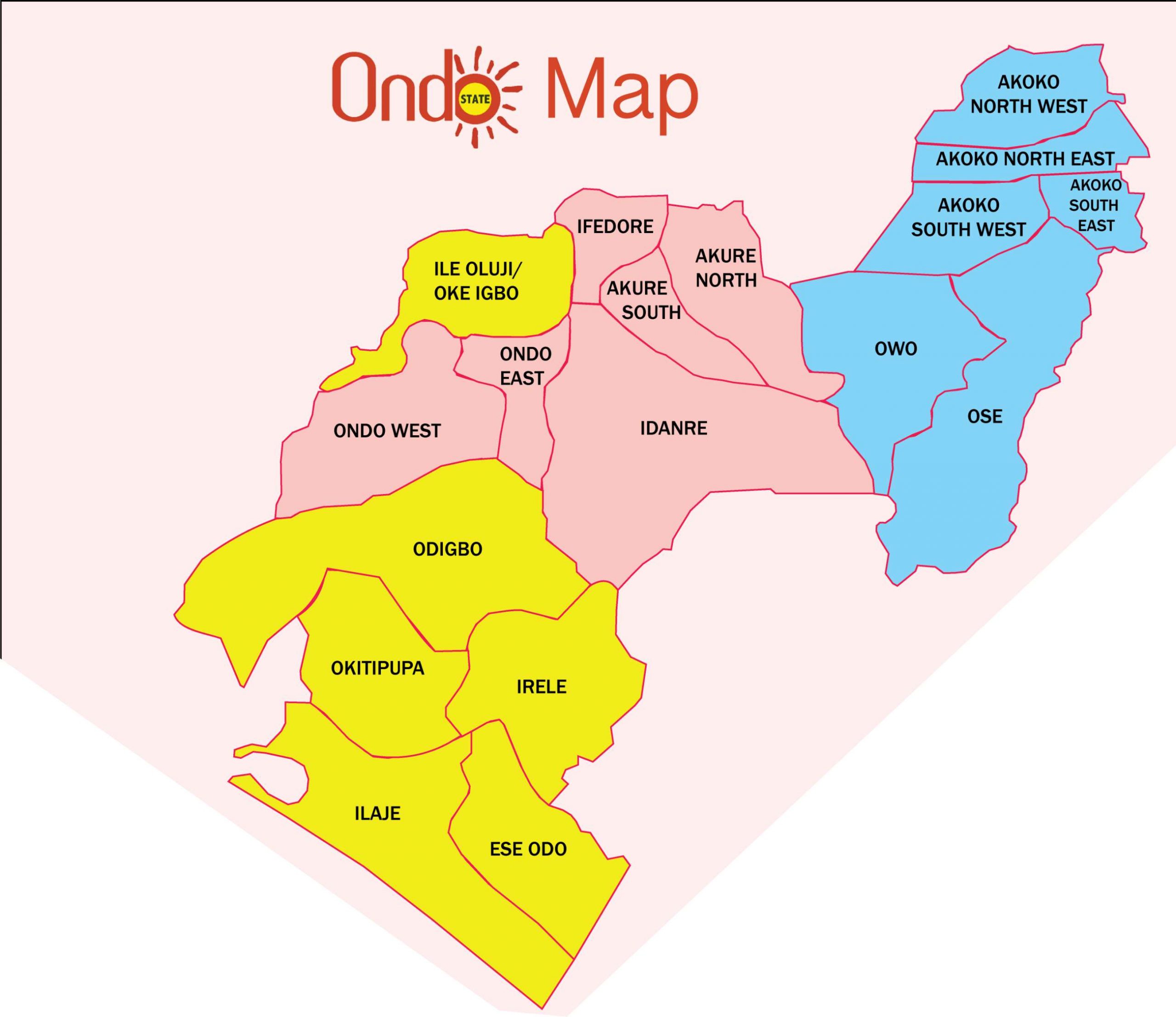 Ondo State Map scaled 1