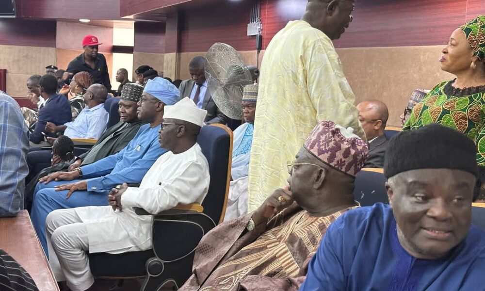 PDP Leaders at Supreme Court