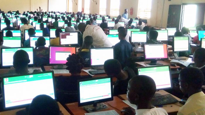 PIC. 1. 2017 JAMB COMPUTER BASED EXAMS IN OYE EKITI EKITI STATE e1494691168633