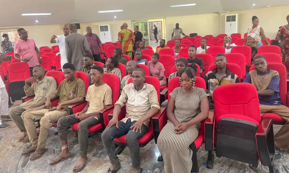 Rescued Benue Kidnapped Victims