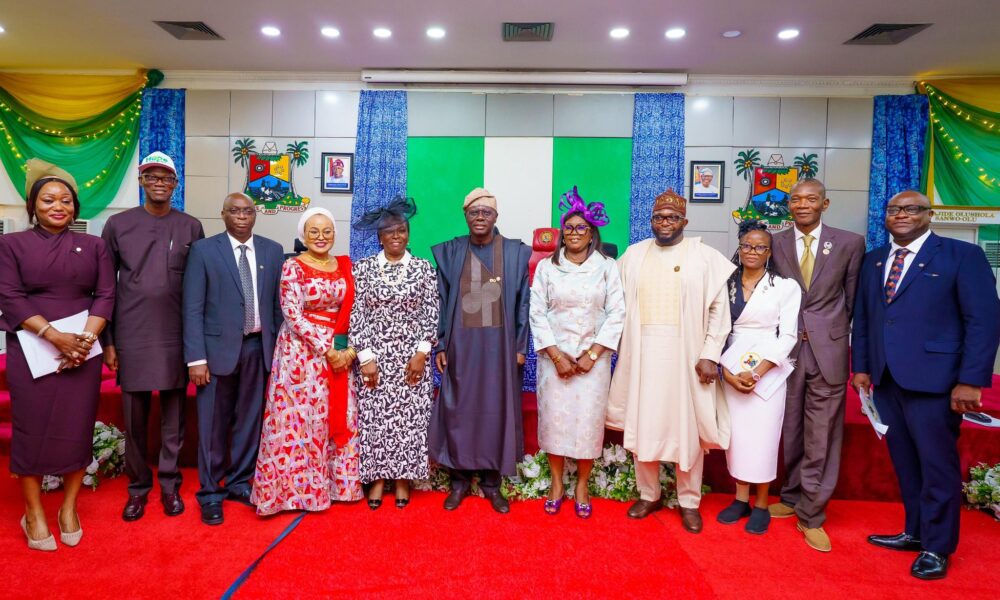 Sanwo Olu swears in seven permanent secretaries