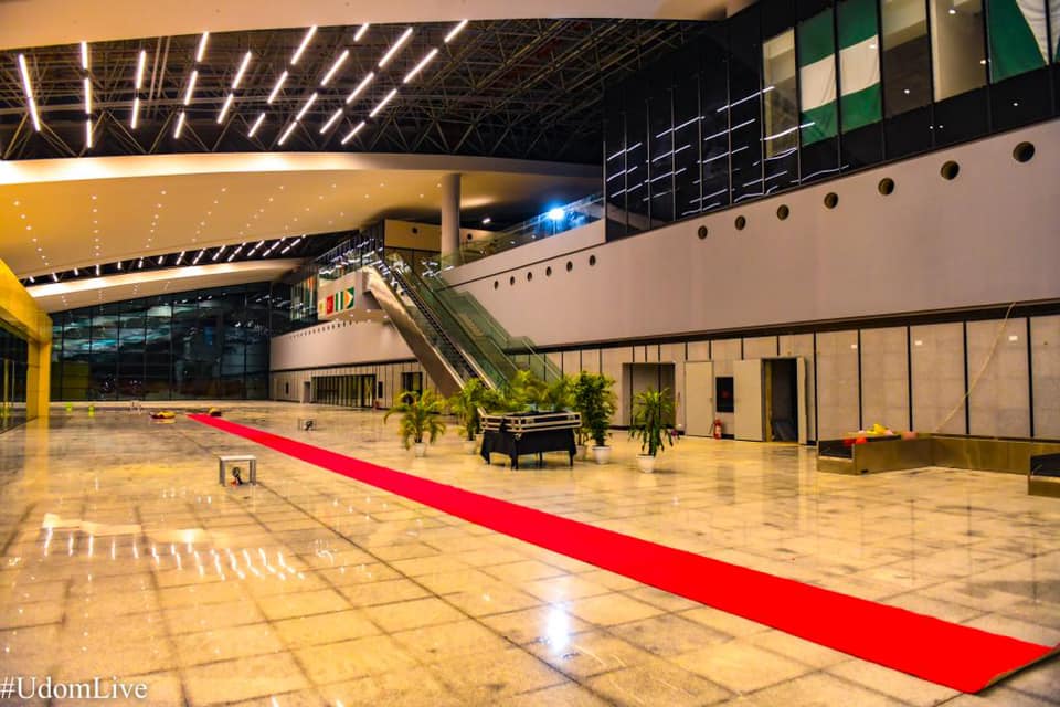 Section of International Terminal Victor Attah International Airport Uyo
