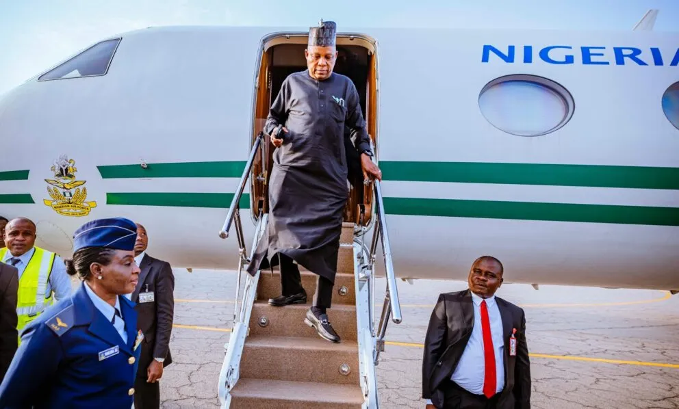 Shettima Returns To Abuja