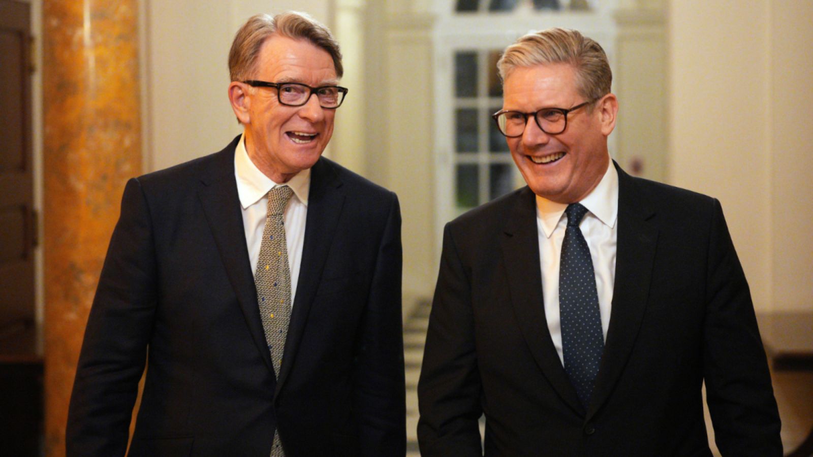 Starmer mandelson Carl CourtPool Photo via AP file