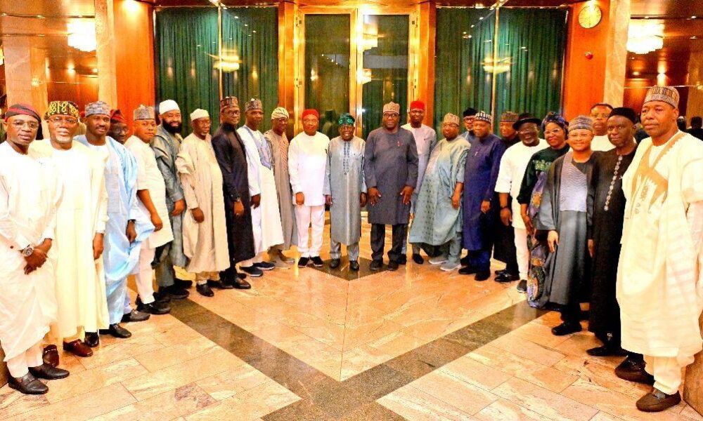 Tinubu and APC governors