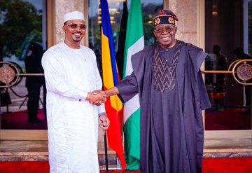 Tinubu and Mahamat Idriss Deby Itno