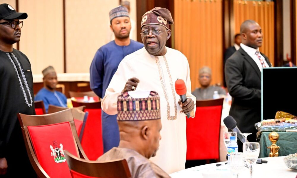 Tinubu hosts governors