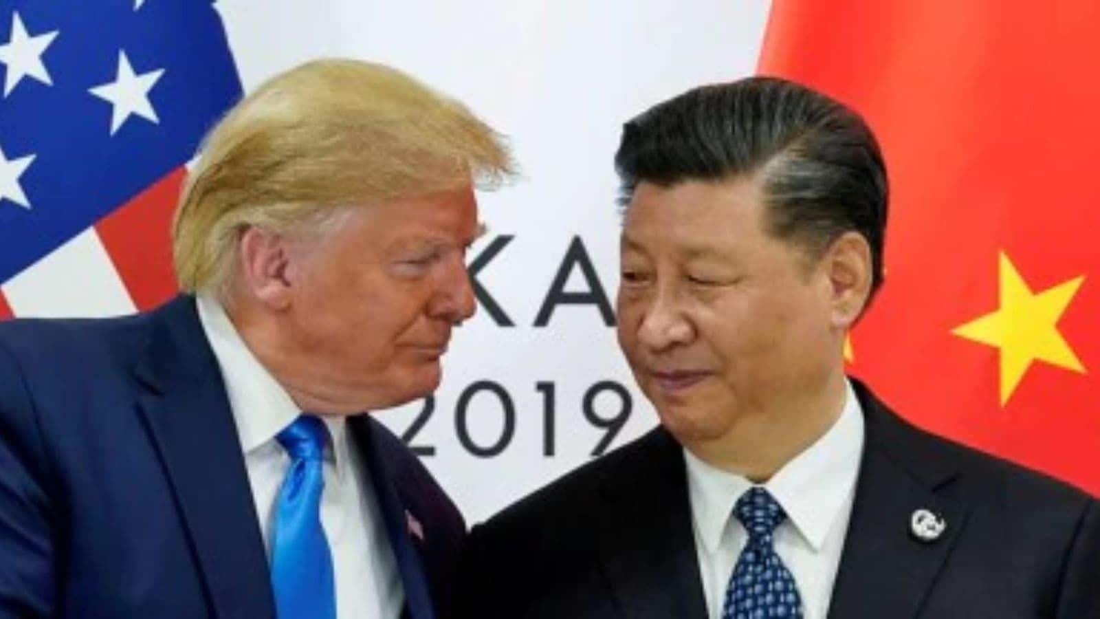 Trump and Xi Jinping
