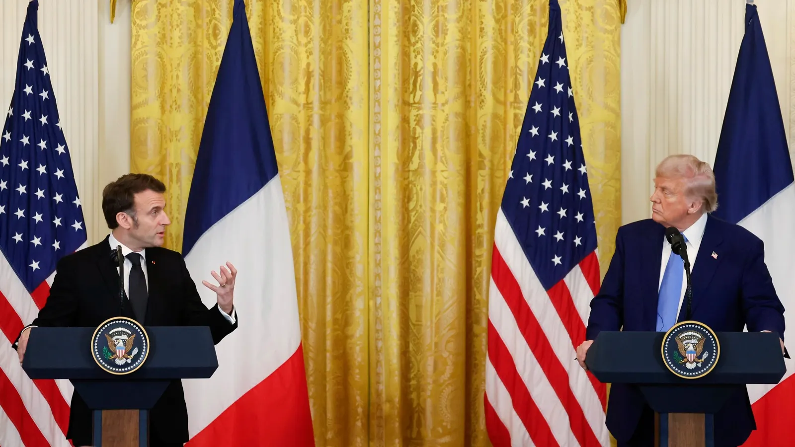 macron trump meeting