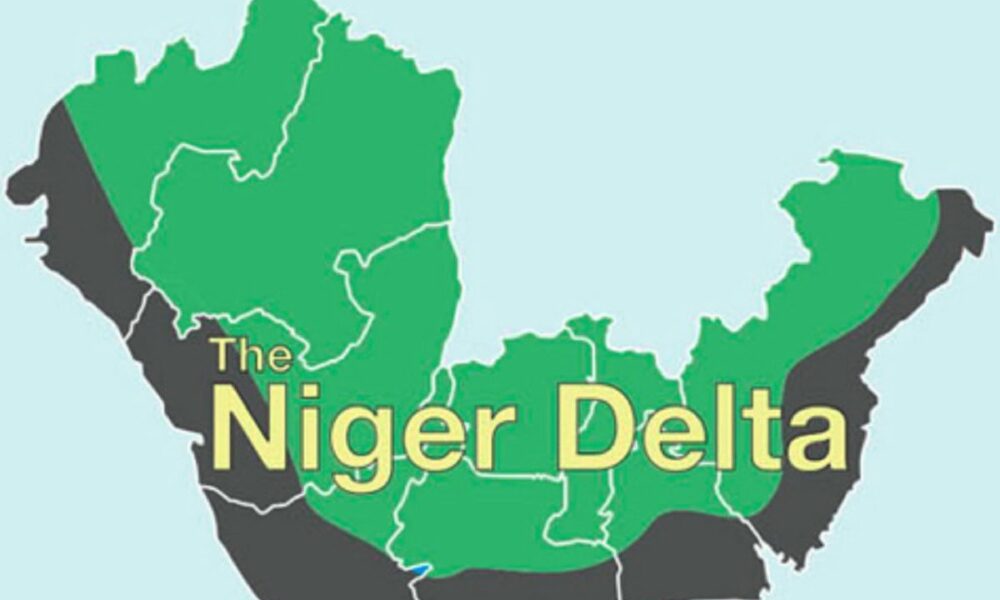 niger delta map