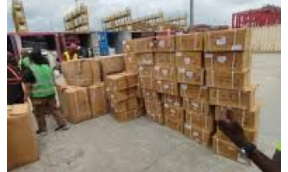 opioids intercepted at Onne