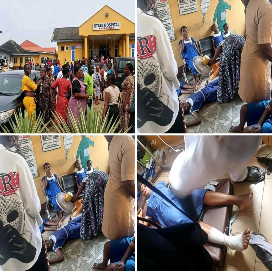 100 students teachers hospitalised in Ogun following exposure to chemical