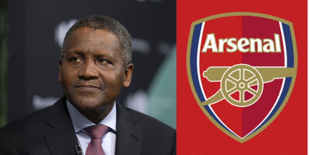 Aliko Dangote reveals why he failed to buy Arsenal Football