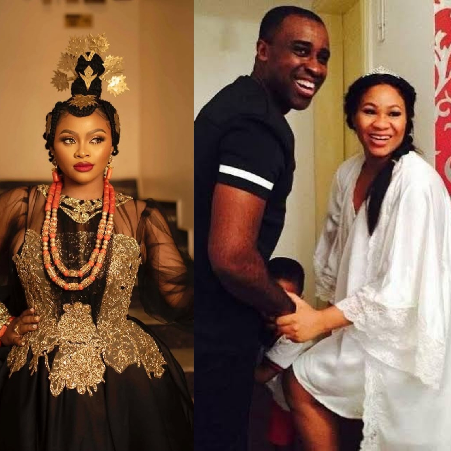 BBNaija star Tega Dominic seemingly responds after Frank Edohos estranged