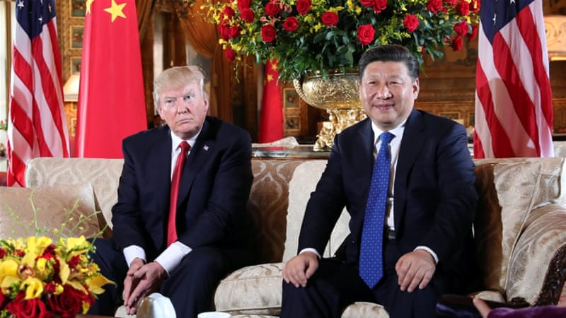 Donald trump and Xi