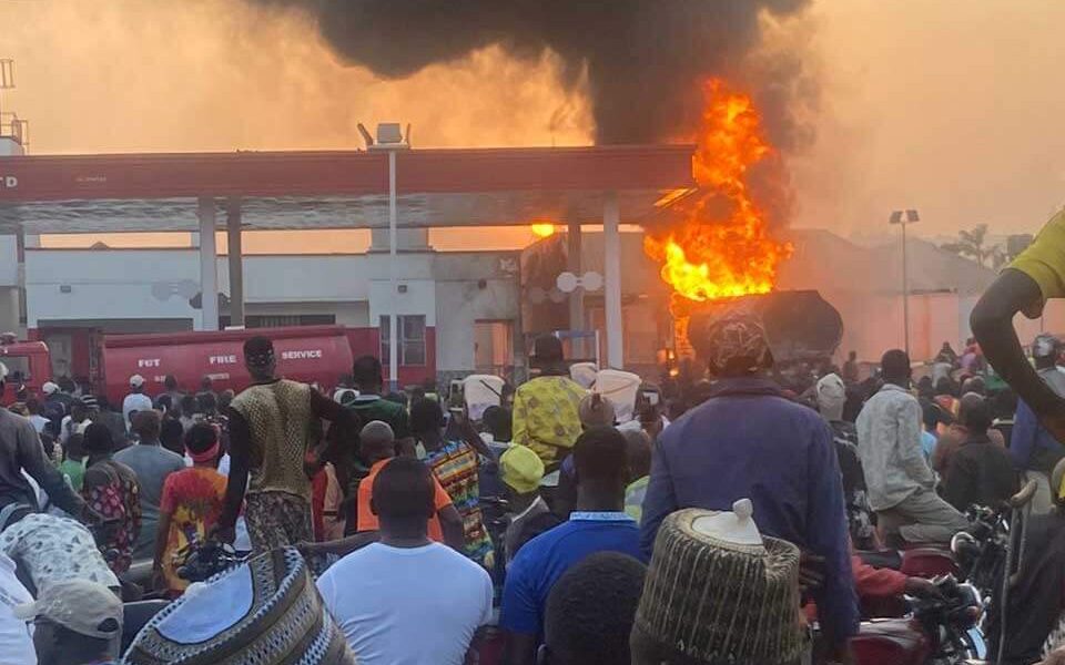 Fire Guts Fuel Station In Abuja 1 1
