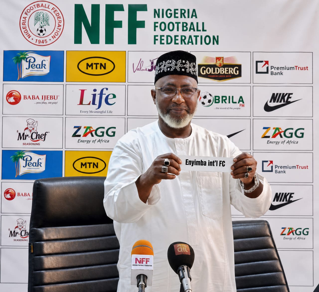 Asaba To Host Grand Finale As NFF Unveils President Federation Cup Round of 64 fixtures; 
