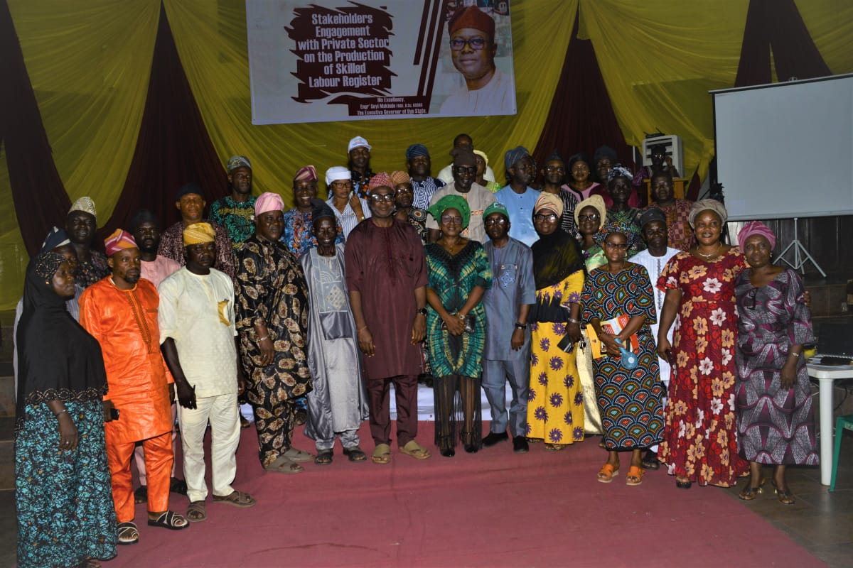 Oyo State Govt Launches Digital Labour, Skills Database To Create Jobs & Ease Business