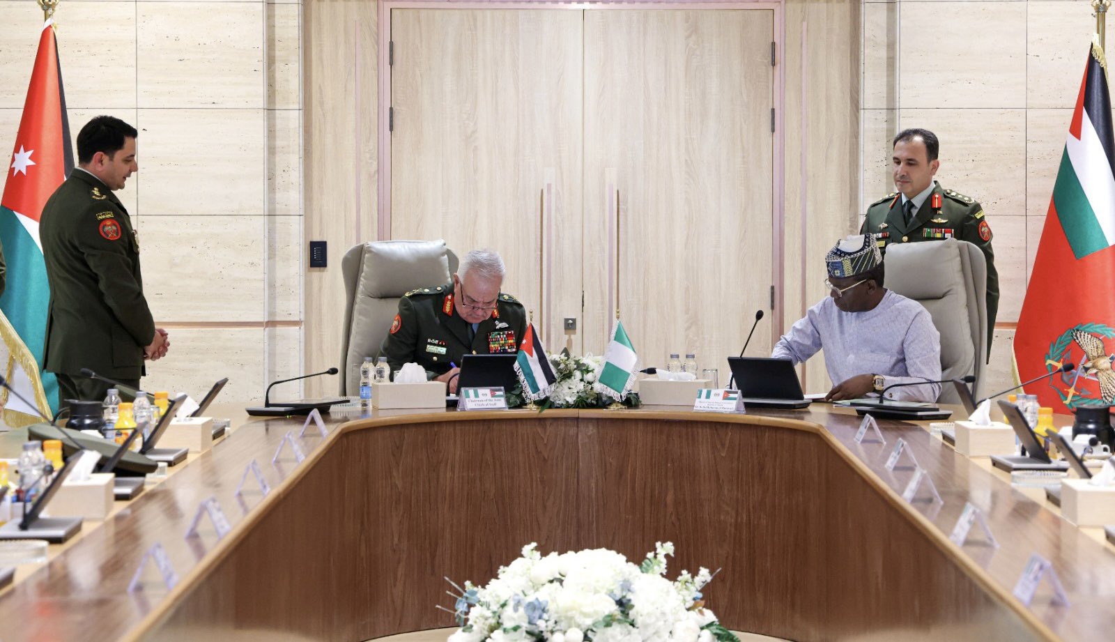 Nigeria Jordan sign MoU