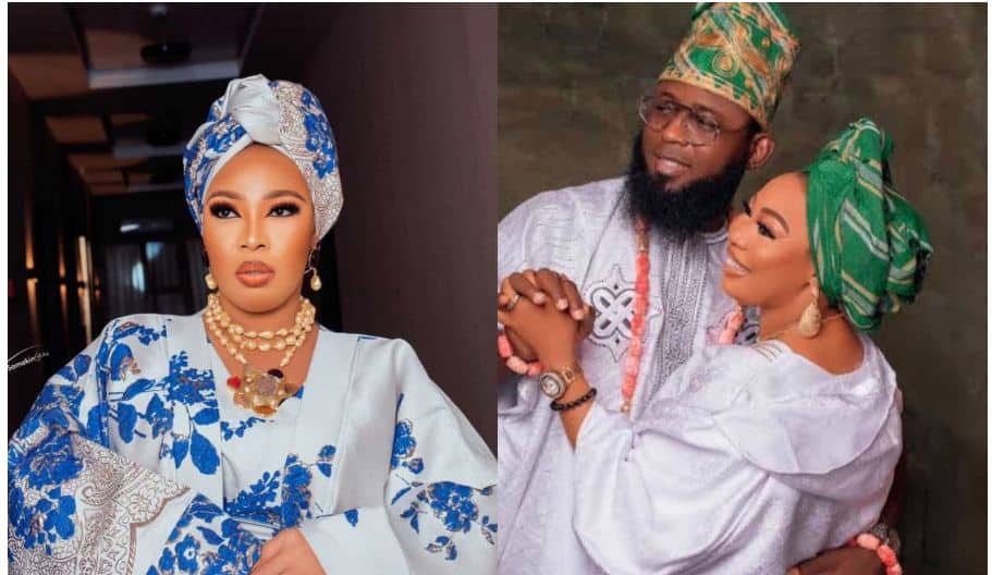 Nollywood Actress Bimpe Akintunde and Ganiyu