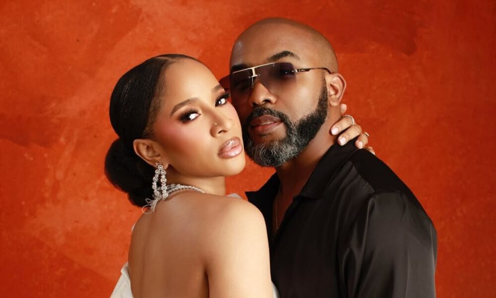 Nollywood Stars Adesua Etomi and Banky W