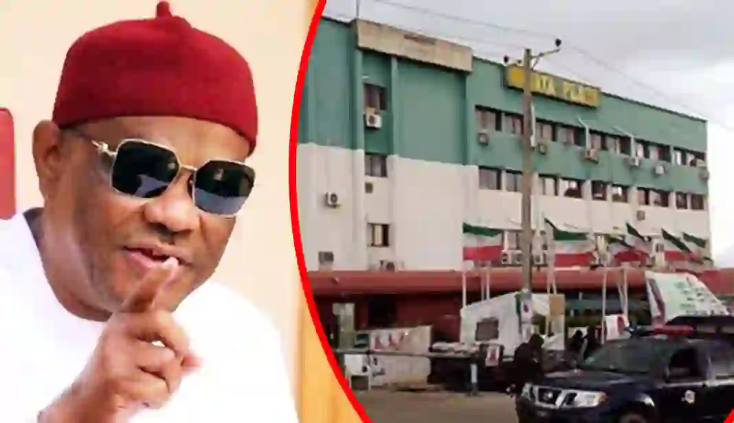 Nyesom Wike and PDP National Secretariat